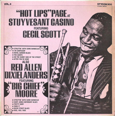 "Hot Lips" Page Vinyl 12"