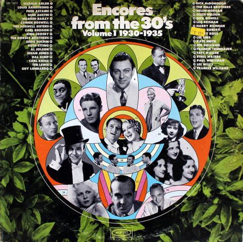 Encores From The 30's Volume 1 1930-1935 Vinyl 12"