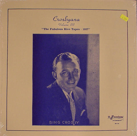 Bing Crosby Vinyl 12"