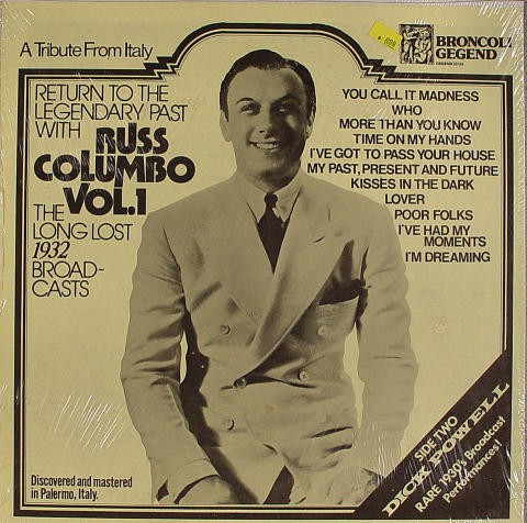 Russ Columbo Vinyl 12"