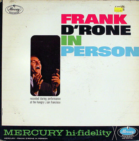 Frank D'Rone Vinyl 12"