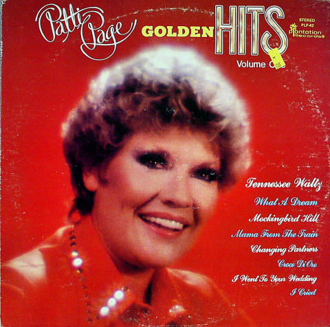 Patti Page Vinyl 12"