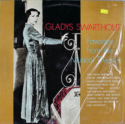 Gladys Swarthout Vinyl 12"