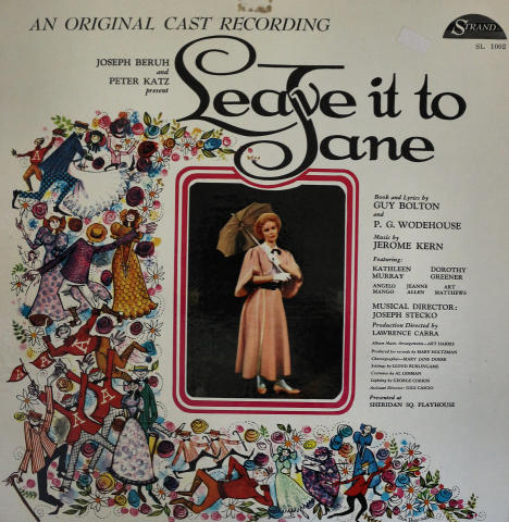Leave It To Jane An Original Cast Recording Vinyl 12"