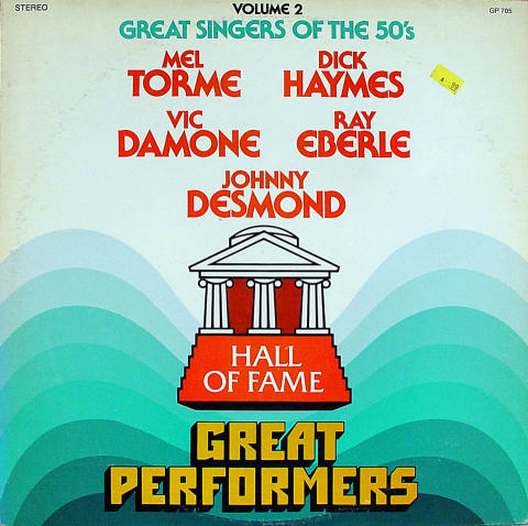 Great Singers of The 50's Volume 2 Vinyl 12"