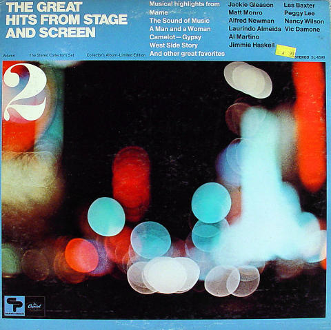 The Great Hits From Stage And Screen Volume 2 Vinyl 12"