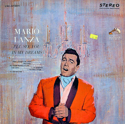Mario Lanza Vinyl 12"