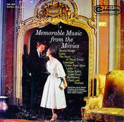 Memorable Music From The Movies Vinyl 12"