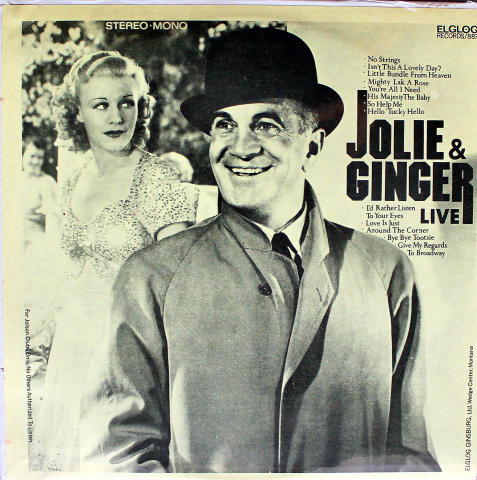 Jolie & Ginger Live Vinyl 12"