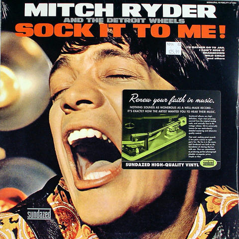 Mitch Ryder and the Detroit Wheels Vinyl 12"