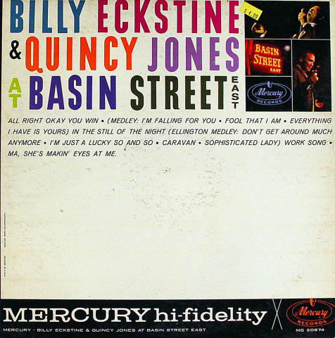 Billy Eckstine Vinyl 12"