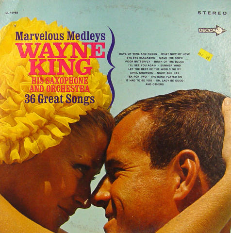 Wayne King His Saxophone And Orchestra Vinyl 12"