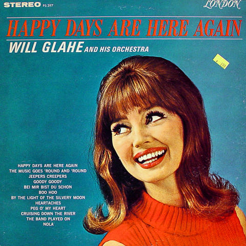 Will Glahe And His Orchestra Vinyl 12"