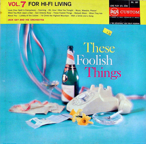 Jack Say And His Orchestra Vinyl 12"