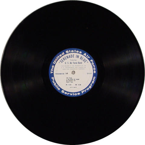 Serenade In Blue Vinyl 12"