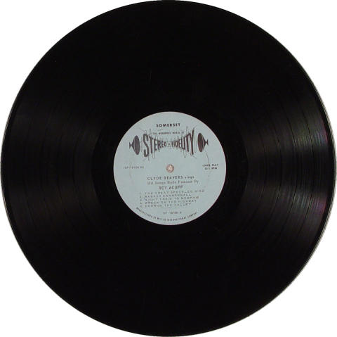 Clyde Beavers/Jim Martin Sings Hit Songs Made Famous By Roy Acuff/Hank Snow Vinyl 12"