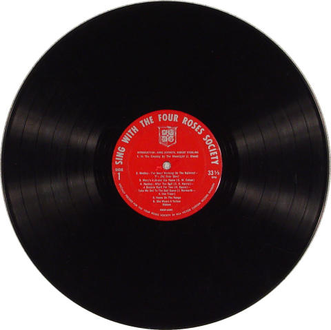 The Four Roses Society Vinyl 12"