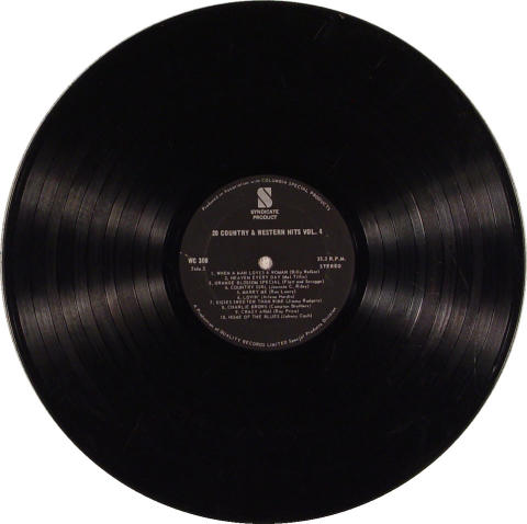 20 Country & Western Hits Vol. 4 Vinyl 12"
