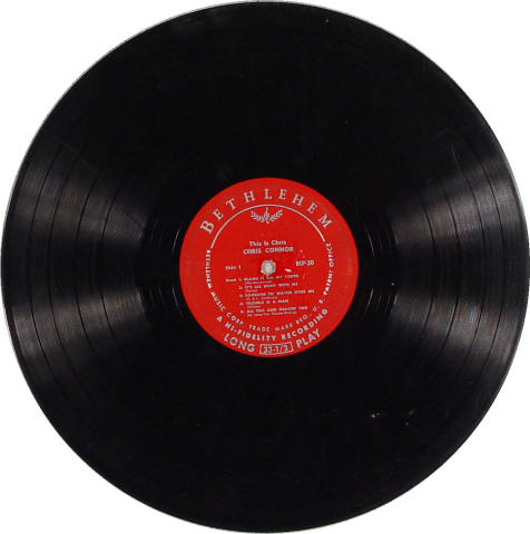 Chris Connor Vinyl 12"