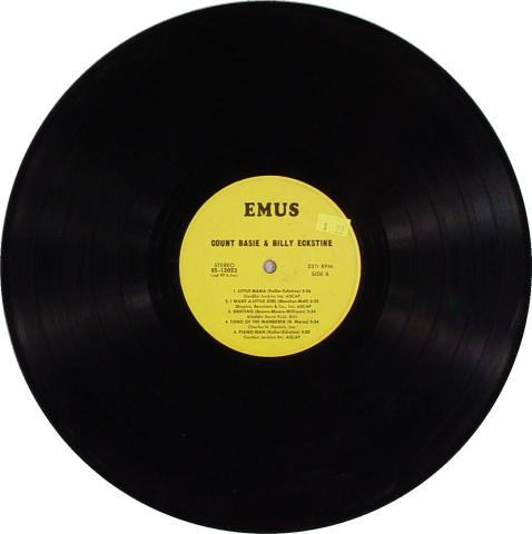 Count Basie & Billy Eckstine Vinyl 12"