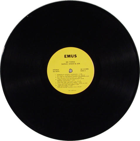 Sarah, Dinah & Joe Vinyl 12"