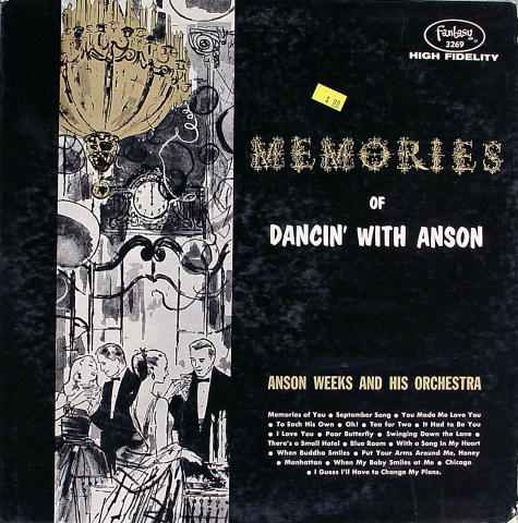 Anson Weeks And His Orchestra Vinyl 12"