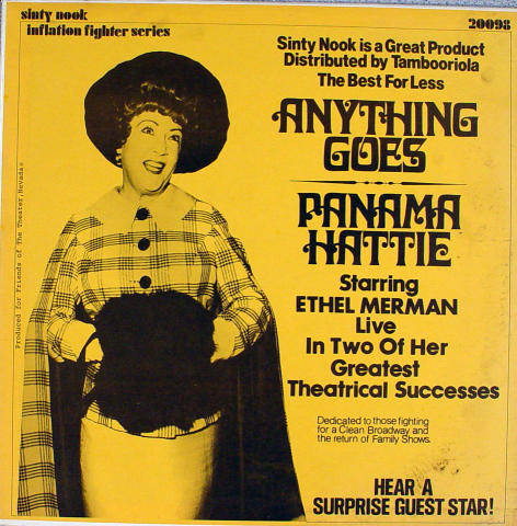 Ethel Merman Vinyl 12"