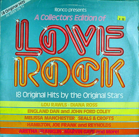 A Collector's Edition Of Love Rock Vinyl 12"