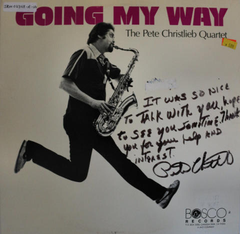 The Pete Christlieb Quartet Vinyl 12"