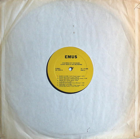 Count Basie and His Orchestra Vinyl 12"