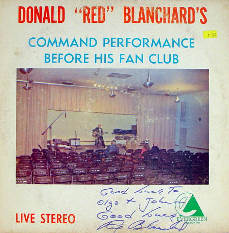 Donald "Red" Blanchard's Vinyl 12"