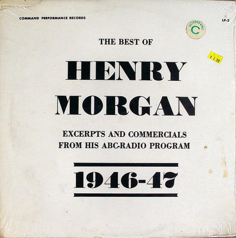 Henry Morgan Vinyl 12"