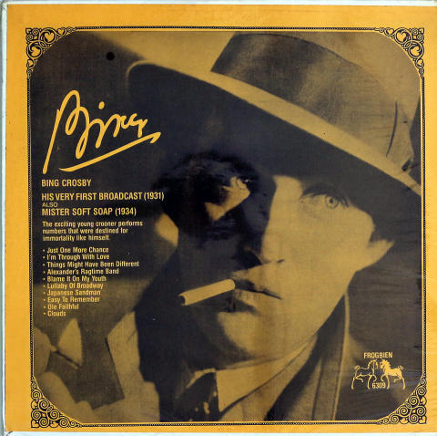 Bing Crosby Vinyl 12"