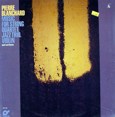 Pierre Blanchard Vinyl 12"