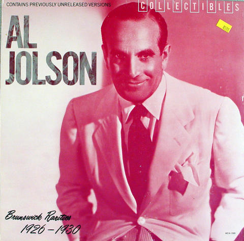 Al Jolson Vinyl 12"