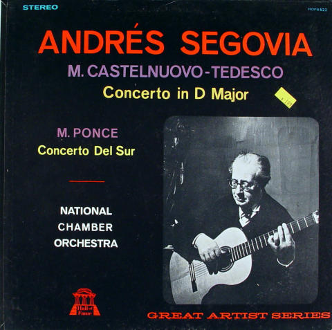 Andres Segovia Vinyl 12"