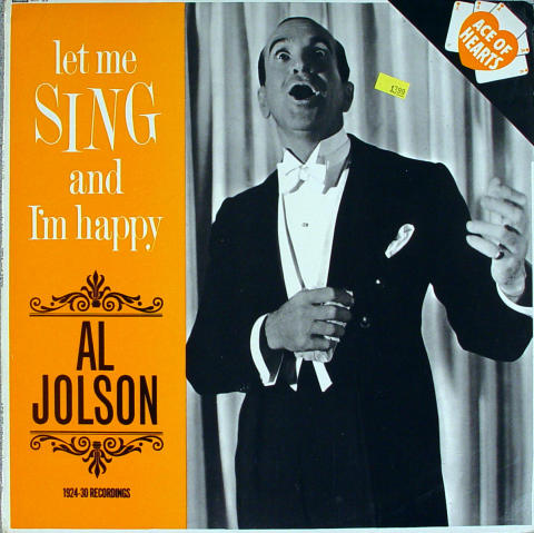 Al Jolson Vinyl 12"