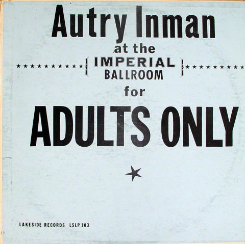 Autry Inman Vinyl 12"