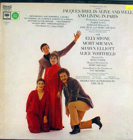 Jacques Brel Vinyl 12"