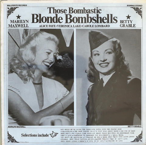 Those Bombastic Blonde Bombshells Vinyl 12"