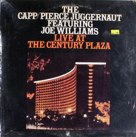 The Capp / Pierce Juggernaut Featuring Joe Williams Live At The Century Plaza Vinyl 12"