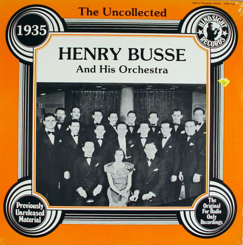 Henry Busse And His Orchestra Vinyl 12"