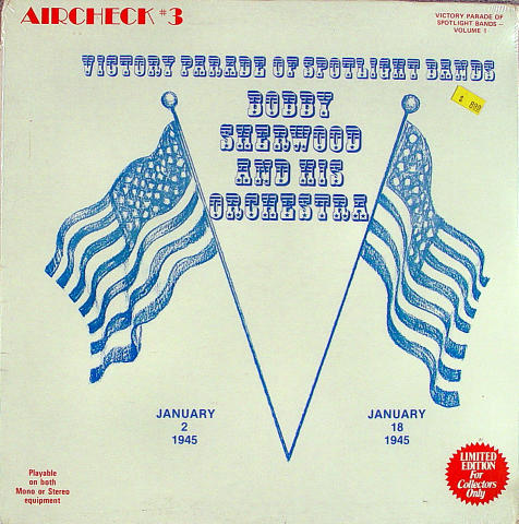 Bobby Sherwood And His Orchestra Vinyl 12"