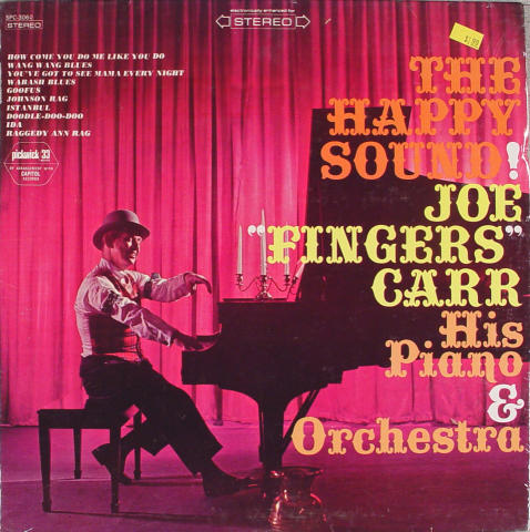 Joe "Fingers" Carr His Piano & Orchestra Vinyl 12"