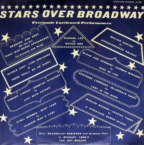 Stars Over Broadway Vinyl 12"