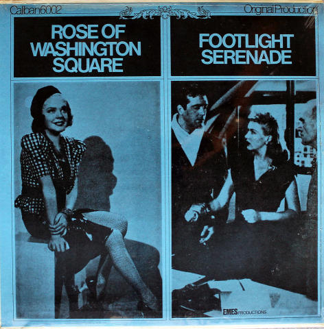 Rose Of Washington Square / Footlight Serenade Vinyl 12"
