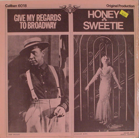 Give My Regards To Broadway / Honey Sweetie Vinyl 12"