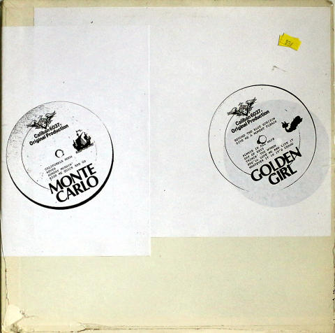 Golden Girl / Monte Carlo Vinyl 12"