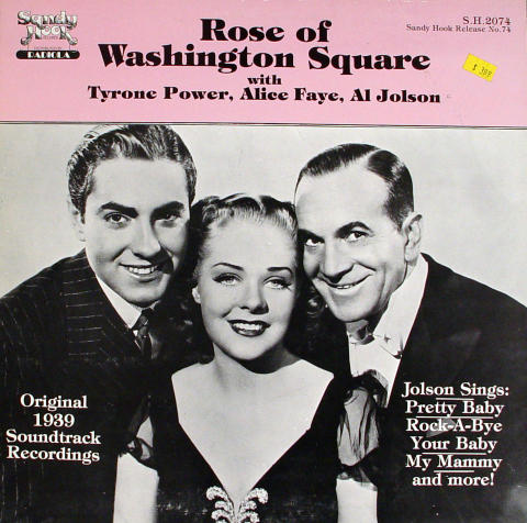 Tyrone Power / Alice Faye / Al Johson Vinyl 12"