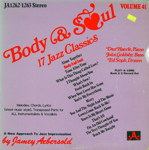 Jamey Aebersold Vinyl 12"